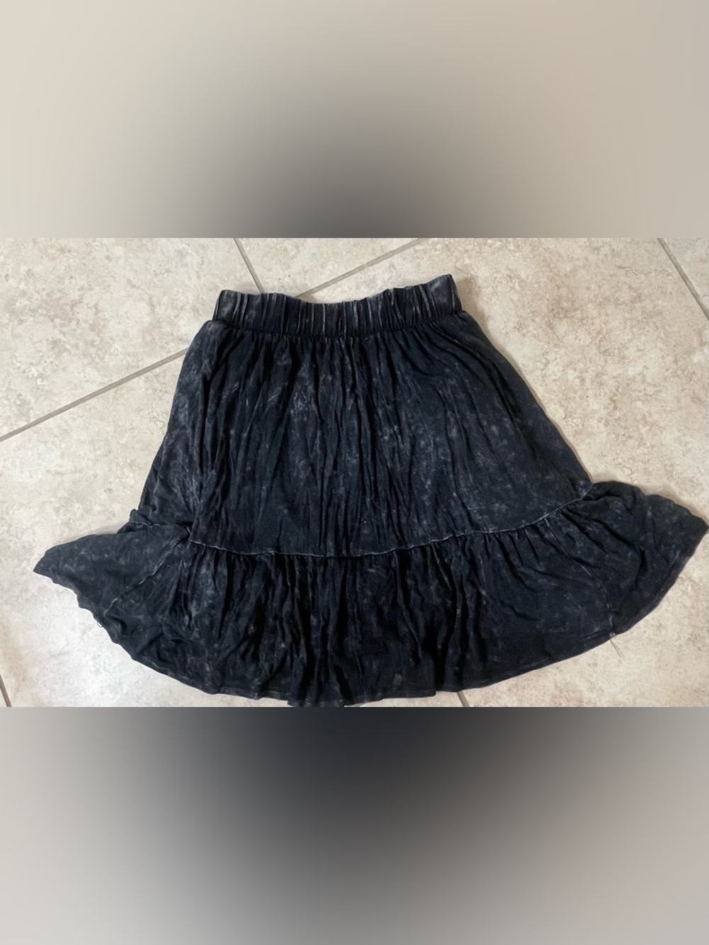 torrid Black Tiered Mini Skirt